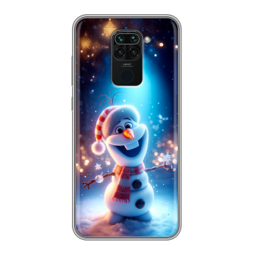 Силиконовый чехол на Xiaomi RedMi Note 9 с принтом Новый год