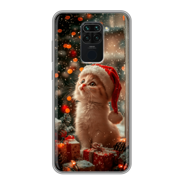 Силиконовый чехол на Xiaomi RedMi Note 9 с принтом Новый год