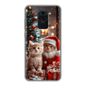 Силиконовый чехол на Xiaomi RedMi Note 9 с принтом Новый год