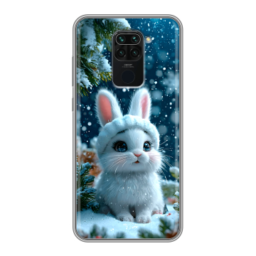 Силиконовый чехол на Xiaomi RedMi Note 9 с принтом Новый год