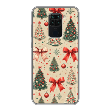 Силиконовый чехол на Xiaomi RedMi Note 9 с принтом Новый год