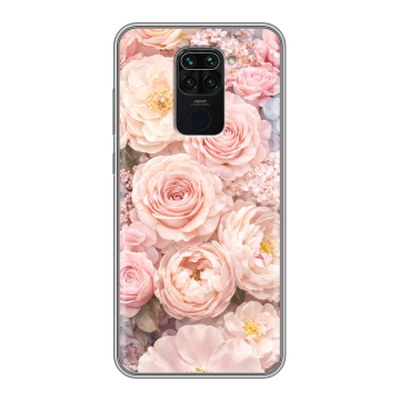 Силиконовый чехол на Xiaomi RedMi Note 9 с принтом женский Силиконовый чехол на Xiaomi RedMi Note 9 с принтом женский