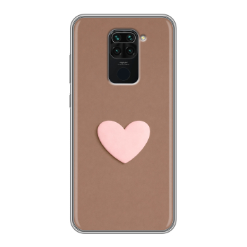 Силиконовый чехол на Xiaomi RedMi Note 9 с принтом женский