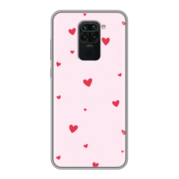 Силиконовый чехол на Xiaomi RedMi Note 9 с принтом для девочек Силиконовый чехол на Xiaomi RedMi Note 9 с принтом для девочек
