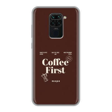 Силиконовый чехол на Xiaomi RedMi Note 9 с принтом женский