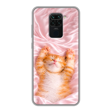 Силиконовый чехол на Xiaomi RedMi Note 9 с принтом женский