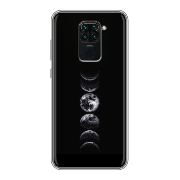 Силиконовый чехол на Xiaomi RedMi Note 9 с принтом женский