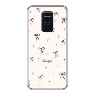 Силиконовый чехол на Xiaomi RedMi Note 9 с принтом для девочек