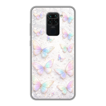Силиконовый чехол на Xiaomi RedMi Note 9 с принтом женский