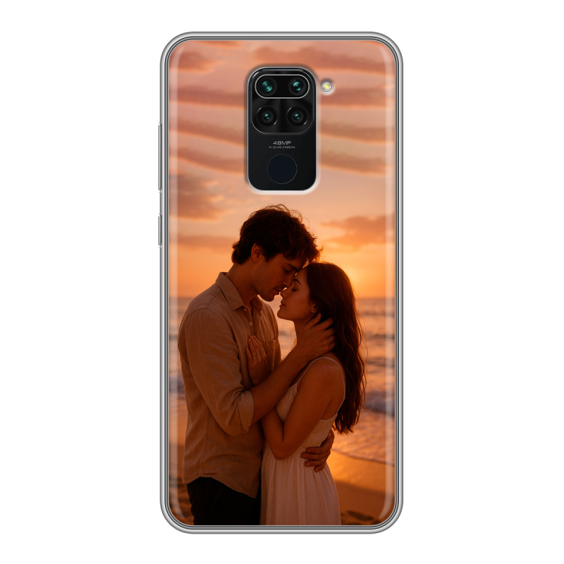 Силиконовый чехол на Xiaomi RedMi Note 9 с принтом Пользовательский 2 Силиконовый чехол на Xiaomi RedMi Note 9 с принтом Пользовательский 2