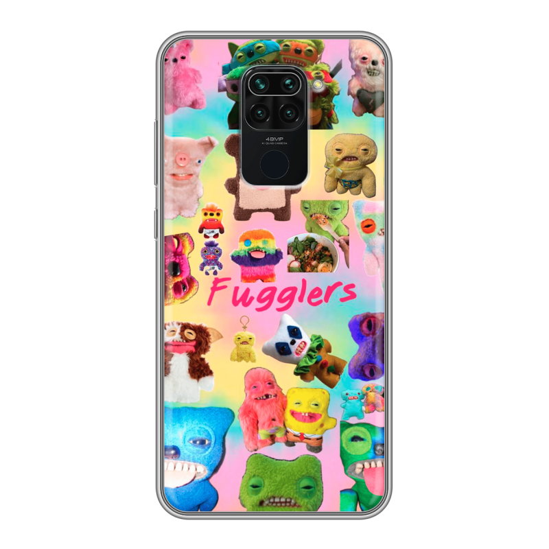 Силиконовый чехол на Xiaomi RedMi Note 9 с принтом Флагер Fuggler Силиконовый чехол на Xiaomi RedMi Note 9 с принтом Флагер Fuggler