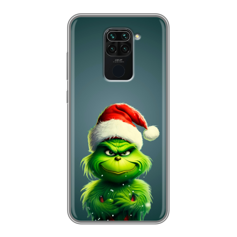 Силиконовый чехол на Xiaomi RedMi Note 9 с принтом Новый год Силиконовый чехол на Xiaomi RedMi Note 9 с принтом Новый год