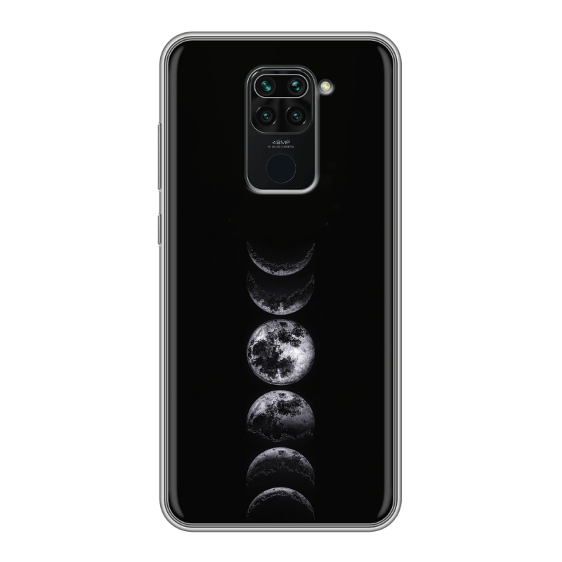 Силиконовый чехол на Xiaomi RedMi Note 9 с принтом женский Силиконовый чехол на Xiaomi RedMi Note 9 с принтом женский