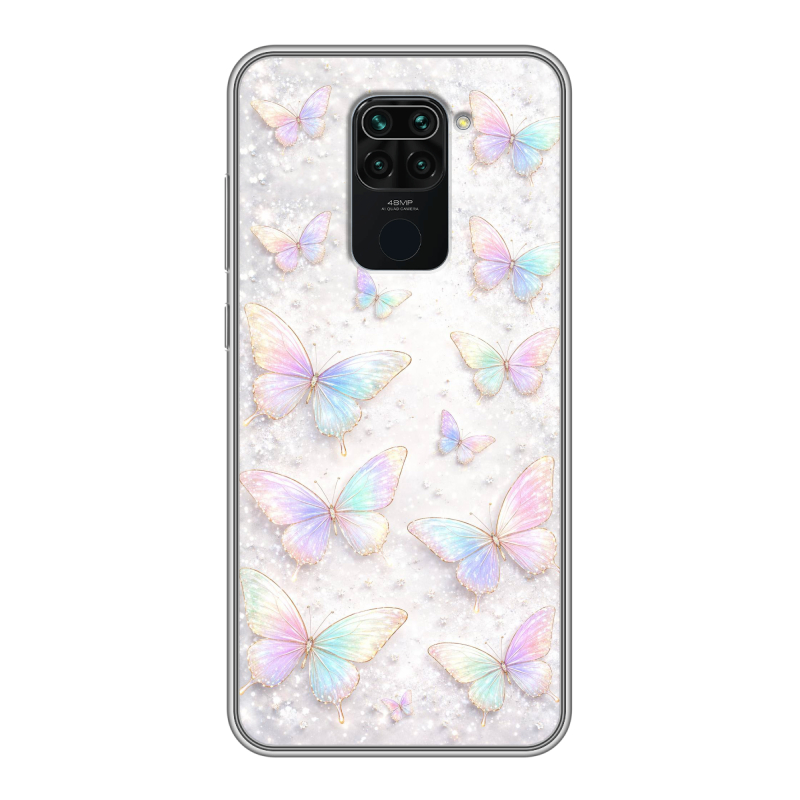 Силиконовый чехол на Xiaomi RedMi Note 9 с принтом женский Силиконовый чехол на Xiaomi RedMi Note 9 с принтом женский