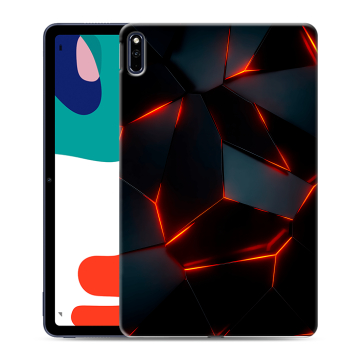 Силиконовый чехол на планшета Huawei MatePad с принтом Яркие абстракции Силиконовый чехол на планшета Huawei MatePad с принтом Яркие абстракции