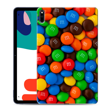 Силиконовый чехол на планшета Huawei MatePad с принтом Конфеты Силиконовый чехол на планшета Huawei MatePad с принтом Конфеты