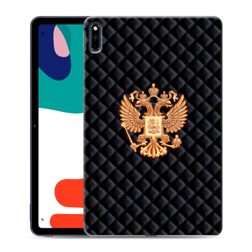 Силиконовый чехол на Huawei MatePad с принтом Герб России принт Силиконовый чехол на Huawei MatePad с принтом Герб России принт