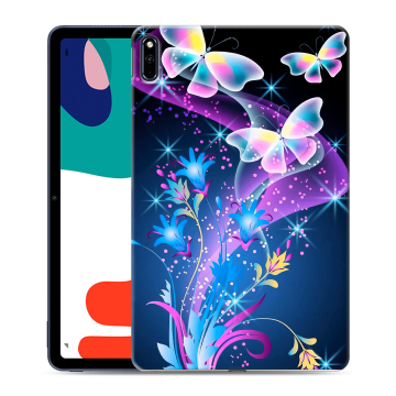 Силиконовый чехол на Huawei MatePad с принтом Бабочки Силиконовый чехол на Huawei MatePad с принтом Бабочки