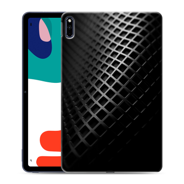 Силиконовый чехол на Huawei MatePad с принтом Текстура металла Силиконовый чехол на Huawei MatePad с принтом Текстура металла