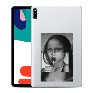 Силиконовый чехол на Huawei MatePad с принтом Мона Лиза