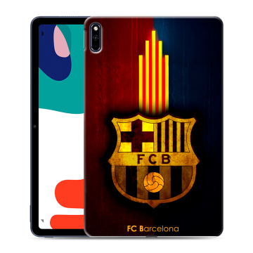 Силиконовый чехол на Huawei MatePad с принтом Барселона Barcelona