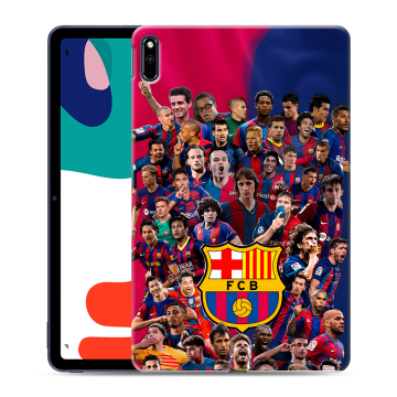 Силиконовый чехол на Huawei MatePad с принтом Барселона Barcelona