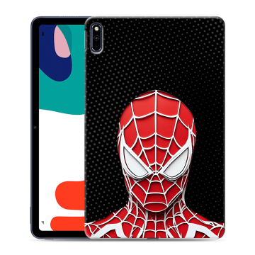 Силиконовый чехол на Huawei MatePad с принтом человек паук spiderman Силиконовый чехол на Huawei MatePad с принтом человек паук spiderman