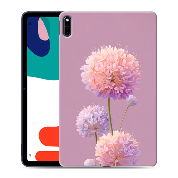 Силиконовый чехол на Huawei MatePad с принтом Цветы