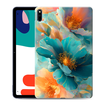Силиконовый чехол на Huawei MatePad с принтом Цветы