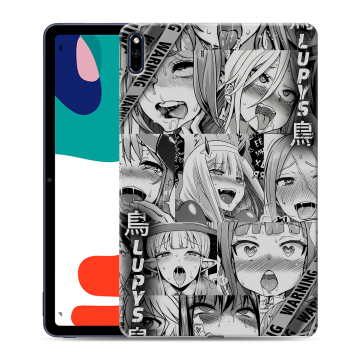 Силиконовый чехол на Huawei MatePad с принтом Ahegao Ахегао Аниме Силиконовый чехол на Huawei MatePad с принтом Ahegao Ахегао Аниме