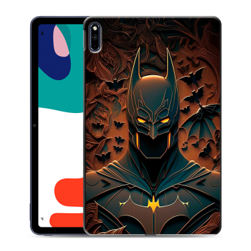 Силиконовый чехол на Huawei MatePad с принтом Batman Бэтмен Силиконовый чехол на Huawei MatePad с принтом Batman Бэтмен