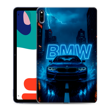 Силиконовый чехол на Huawei MatePad с принтом BMW БМВ Силиконовый чехол на Huawei MatePad с принтом BMW БМВ