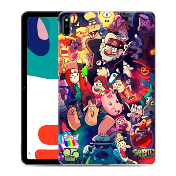 Силиконовый чехол на Huawei MatePad с принтом Gravity Falls Гравити Фолз Силиконовый чехол на Huawei MatePad с принтом Gravity Falls Гравити Фолз