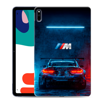 Силиконовый чехол на Huawei MatePad с принтом BMW БМВ Силиконовый чехол на Huawei MatePad с принтом BMW БМВ