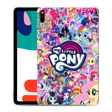 Силиконовый чехол на Huawei MatePad с принтом My little pony Дружба чудо Силиконовый чехол на Huawei MatePad с принтом My little pony Дружба чудо