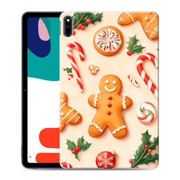 Силиконовый чехол на Huawei MatePad с принтом Новый год