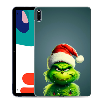 Силиконовый чехол на Huawei MatePad с принтом Новый год Силиконовый чехол на Huawei MatePad с принтом Новый год