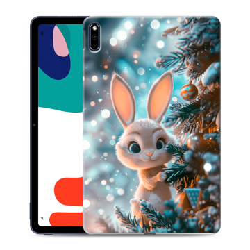 Силиконовый чехол на Huawei MatePad с принтом Новый год Силиконовый чехол на Huawei MatePad с принтом Новый год