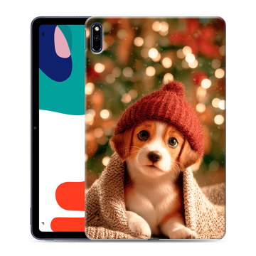 Силиконовый чехол на Huawei MatePad с принтом Новый год Силиконовый чехол на Huawei MatePad с принтом Новый год