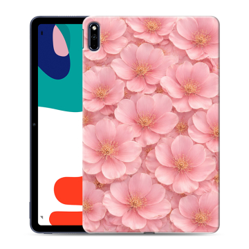 Силиконовый чехол на Huawei MatePad с принтом женский