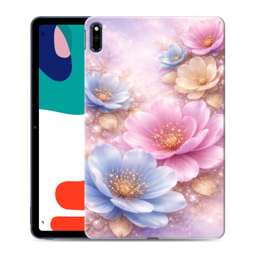 Силиконовый чехол на Huawei MatePad с принтом женский