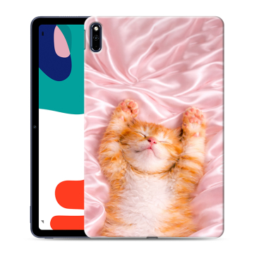 Силиконовый чехол на Huawei MatePad с принтом женский Силиконовый чехол на Huawei MatePad с принтом женский
