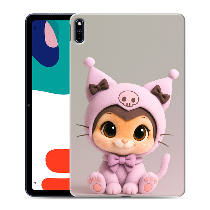 Силиконовый чехол на Huawei MatePad с принтом Куроми Kuromi Силиконовый чехол на Huawei MatePad с принтом Куроми Kuromi