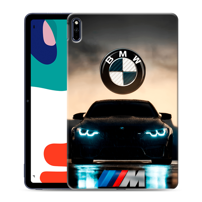 Силиконовый чехол на Huawei MatePad с принтом БМВ BMW Силиконовый чехол на Huawei MatePad с принтом БМВ BMW