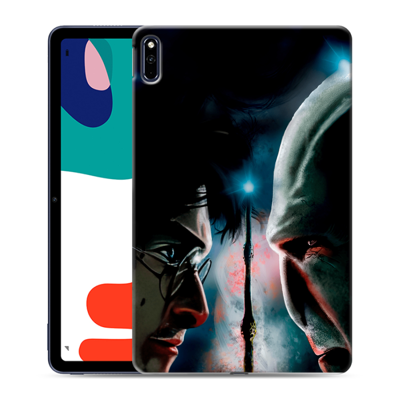 Силиконовый противоударный чехол на Huawei MatePad с принтом Гарри Поттер Harry Potter Силиконовый противоударный чехол на Huawei MatePad с принтом Гарри Поттер Harry Potter