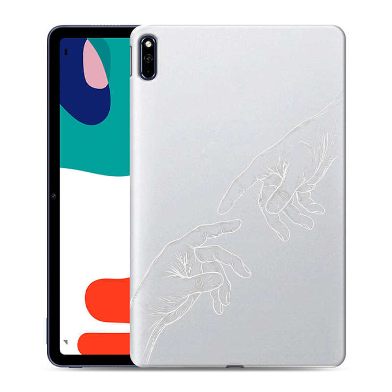 Силиконовый чехол на Huawei MatePad с принтом Сотворение мира Силиконовый чехол на Huawei MatePad с принтом Сотворение мира
