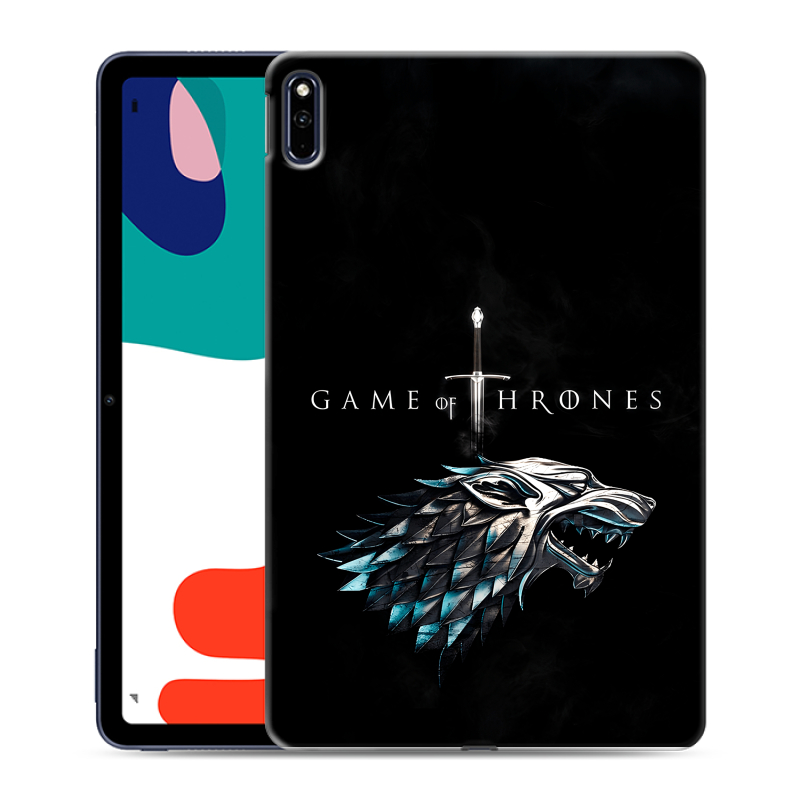 Силиконовый чехол на Huawei MatePad с принтом Игра Престолов Game Thrones Силиконовый чехол на Huawei MatePad с принтом Игра Престолов Game Thrones