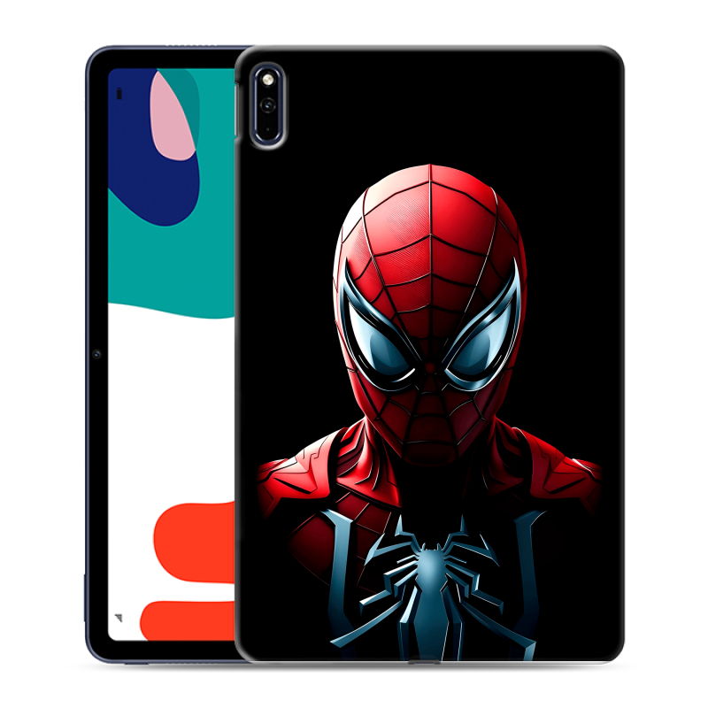Силиконовый чехол на Huawei MatePad с принтом Spiderman Человек паук Силиконовый чехол на Huawei MatePad с принтом Spiderman Человек паук