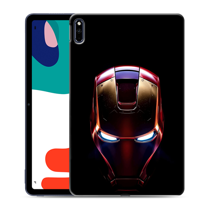 Силиконовый чехол на планшета Huawei MatePad с принтом IronMan Железный человек Силиконовый чехол на планшета Huawei MatePad с принтом IronMan Железный человек