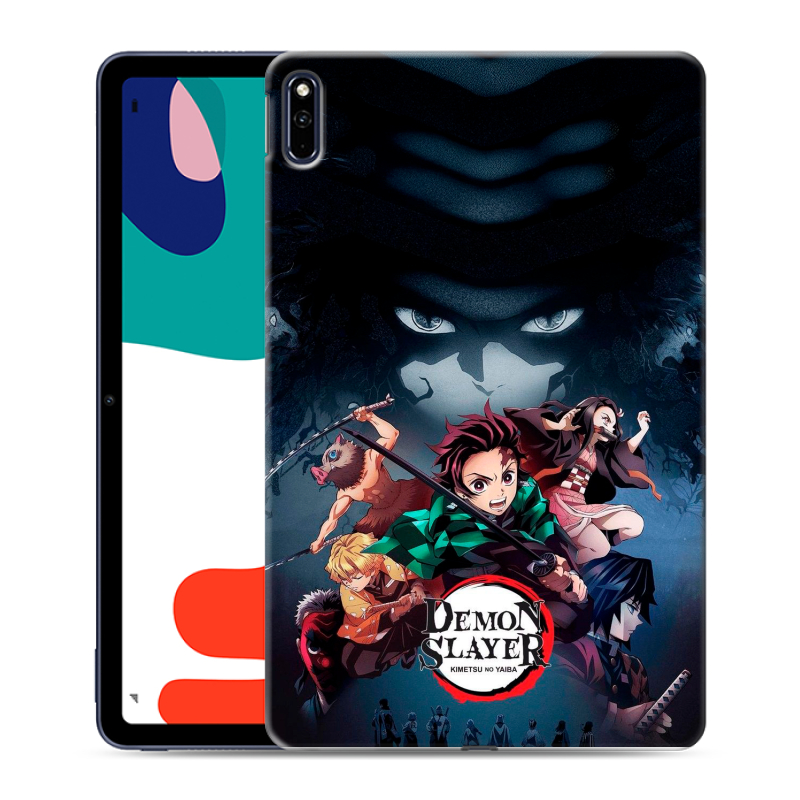 Силиконовый чехол на Huawei MatePad с принтом Demon Slayer Клинок рассекающий демонов Силиконовый чехол на Huawei MatePad с принтом Demon Slayer Клинок рассекающий демонов